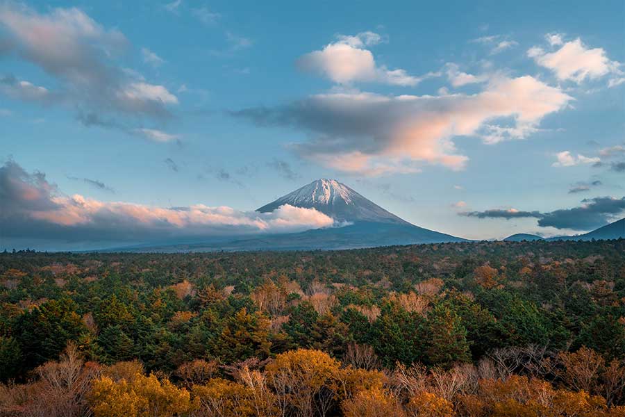 Größter Berg Japans - Mount Fuji
