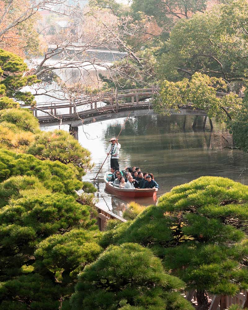Gondelfahrt vor dem Ohana Hotel