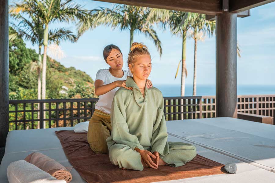 Japanische Massage im Sankara Hotel & Spa